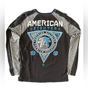 NWOT- American Fighter- Long‎ sleeve tee- XXL